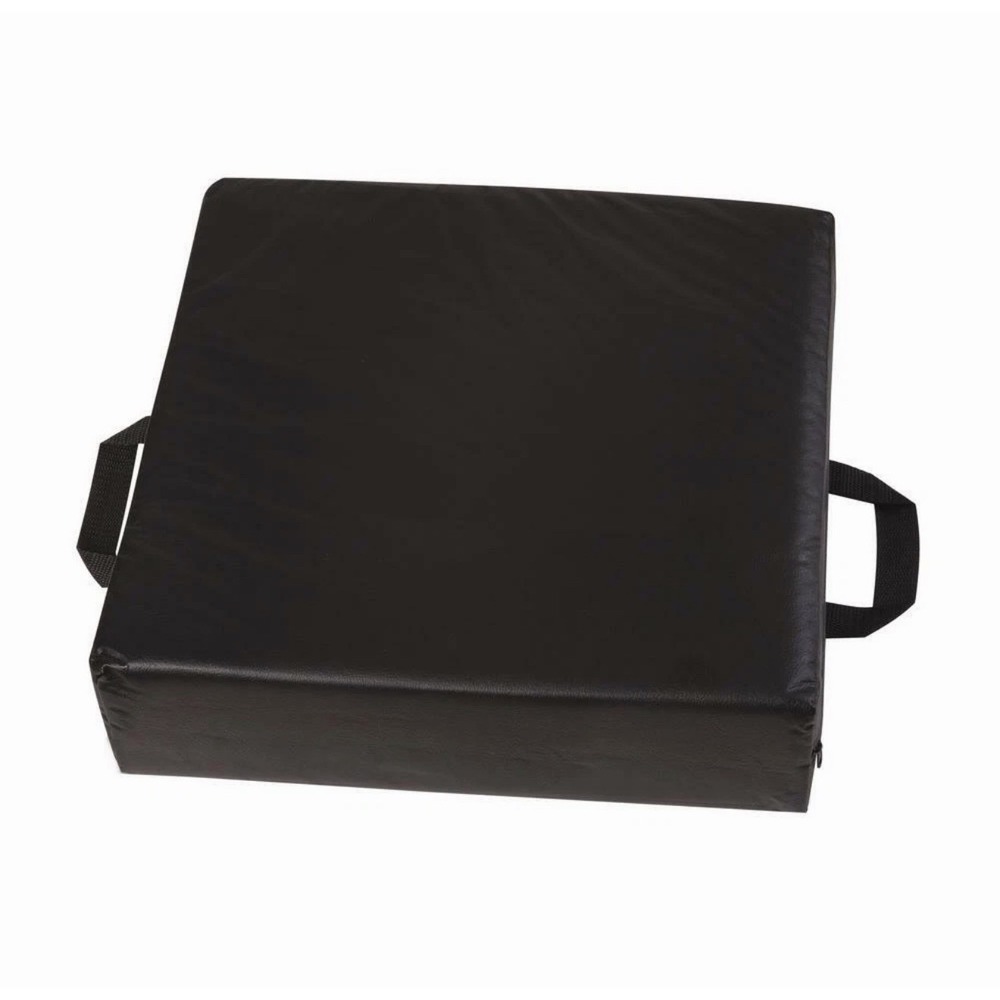 DMI Wheelchair Seat-Lift Cushion Black Hardboard Insert 16 in X 16. W x 4 in. H